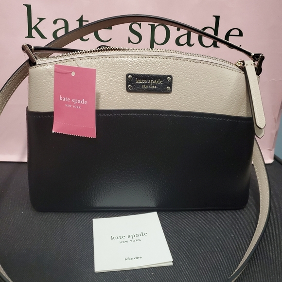 KATE SPADE | Jeanne Crossbody Beige/Black $239SRP - Picture 5 of 8